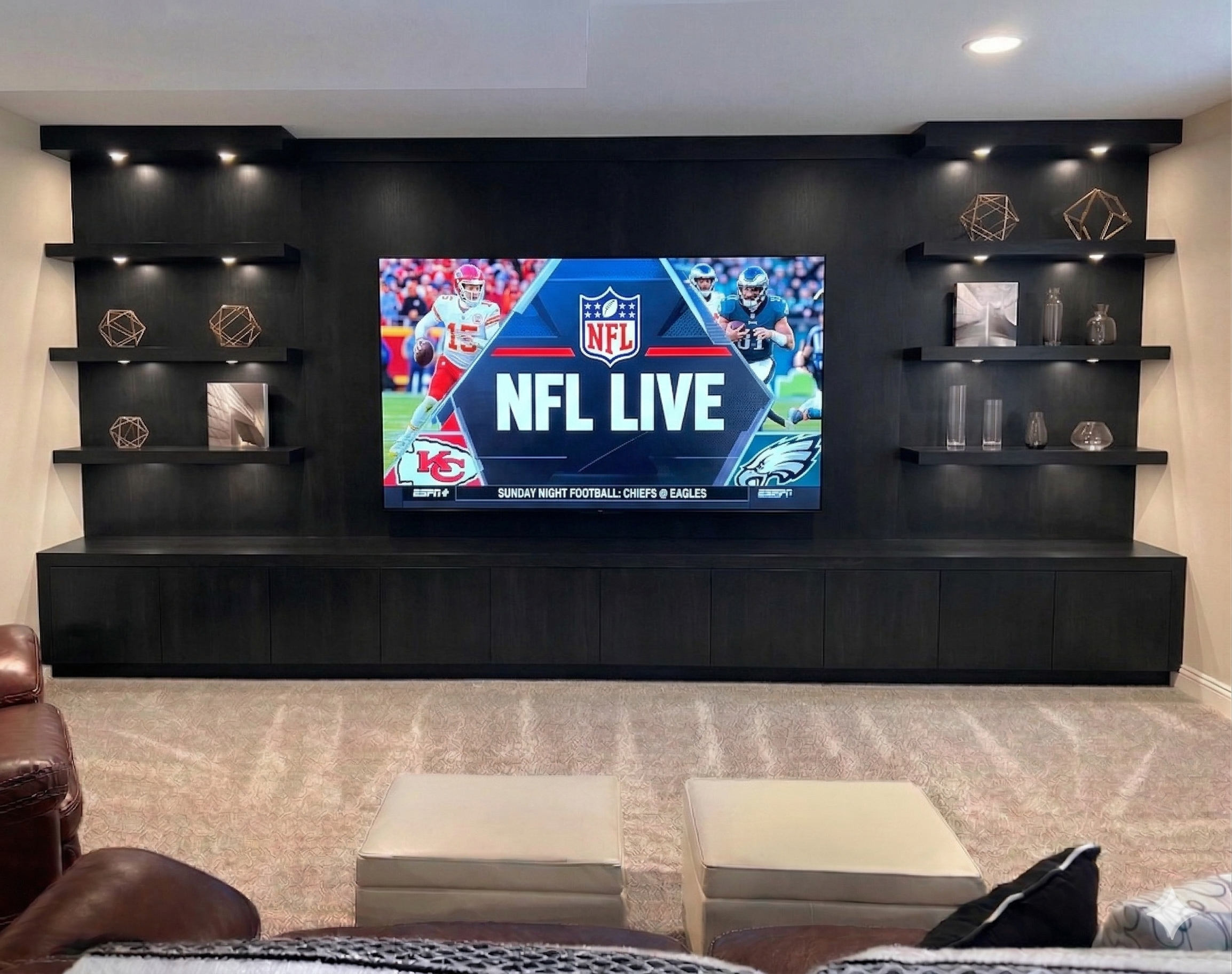 Hybrid entertainment center option